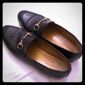Authentic Gucci Jordaan loafers size 5 (35)